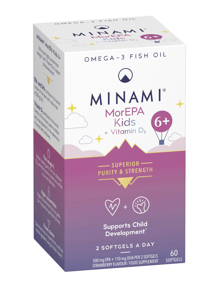 Minami Nutrition MorEPA Mini 6+ 60 caps